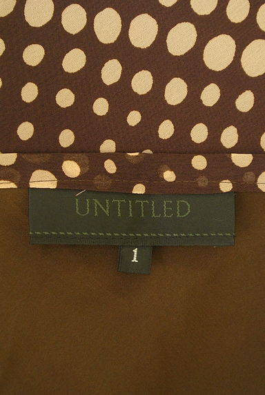 UNTITLED（アンタイトル）の古着「ドット柄ミディシフォンスカート（スカート）」大画像６へ