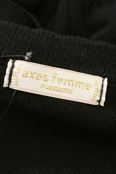 axes femme（アクシーズファム）の古着「花刺繍入りドロストペプラムカーディガン（カーディガン・ボレロ）」大画像６へ