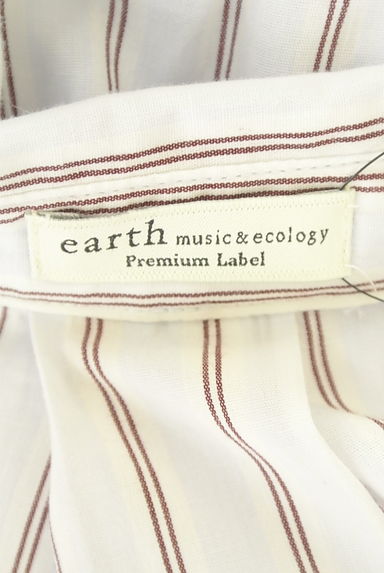 earth music&ecology（アースミュージック＆エコロジー）の古着「ミモレ丈スキッパーシャツワンピース（ワンピース・チュニック）」大画像６へ