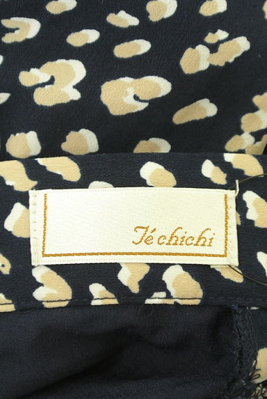 Te chichi（テチチ）の古着「レオパード柄タックロングフレアスカート（ロングスカート・マキシスカート）」大画像６へ