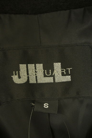 JILL by JILLSTUART（ジルバイジルスチュアート）の古着「ビジューワンポイントロングコート（コート）」大画像６へ