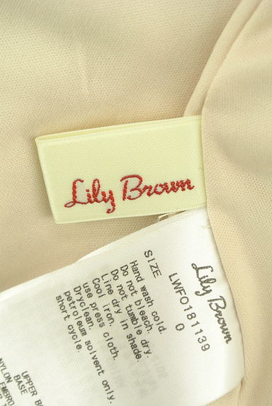Lily Brown（リリーブラウン）の古着「フラワー刺繍チュール切替ワンピース（ワンピース・チュニック）」大画像６へ
