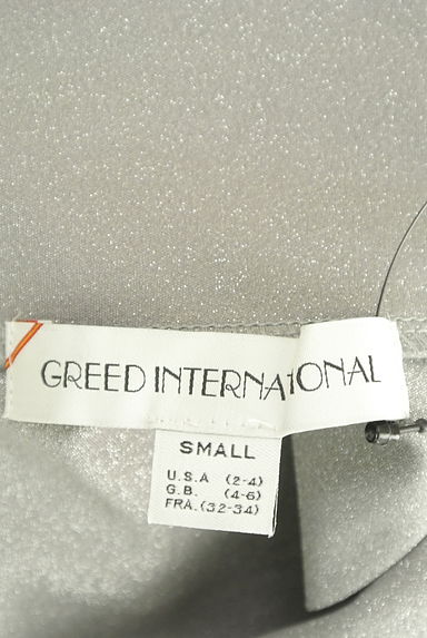 GREED INTERNATIONAL（グリードインターナショナル）の古着「ハイネックラメカットソー（カットソー・プルオーバー）」大画像６へ