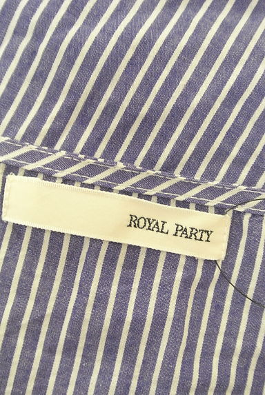 ROYAL PARTY（ロイヤルパーティ）の古着「オープンショルダーボリュームフリル袖カットソー（カットソー・プルオーバー）」大画像６へ