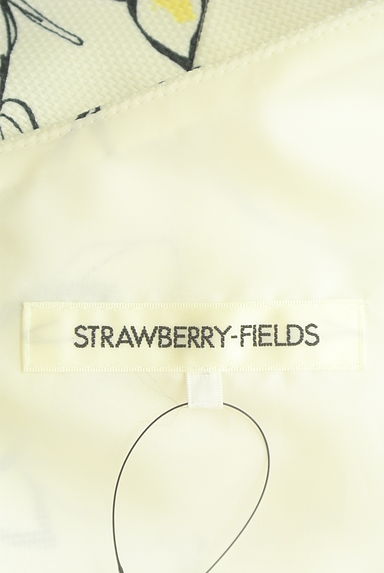 STRAWBERRY-FIELDS（ストロベリーフィールズ）の古着「ウエスト切替花柄膝下ワンピース（ワンピース・チュニック）」大画像６へ