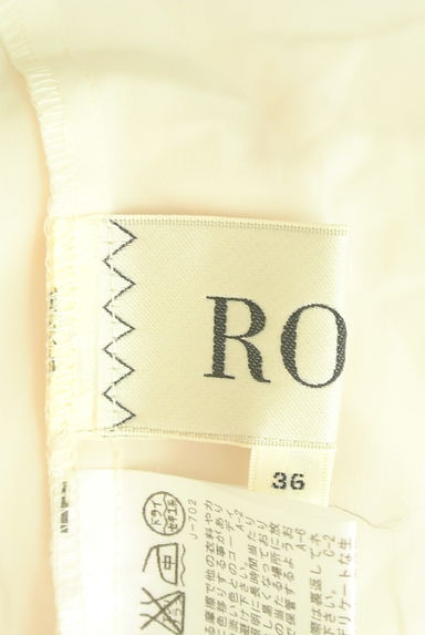 ROPE（ロペ）の古着「裾レース微光沢カットソー（カットソー・プルオーバー）」大画像６へ