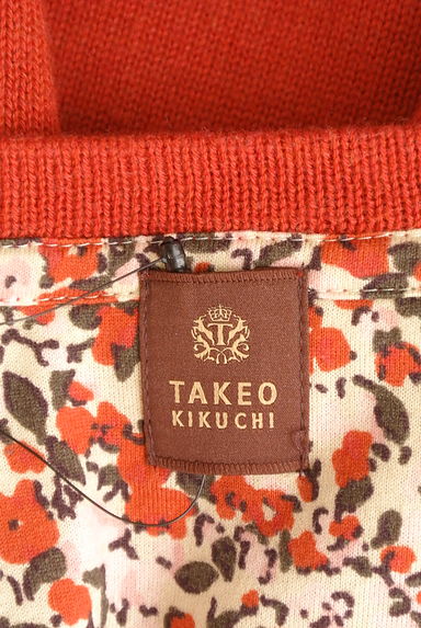 TAKEO KIKUCHI（タケオキクチ）の古着「小花柄袖口ヘンリーネックニット（ニット）」大画像６へ