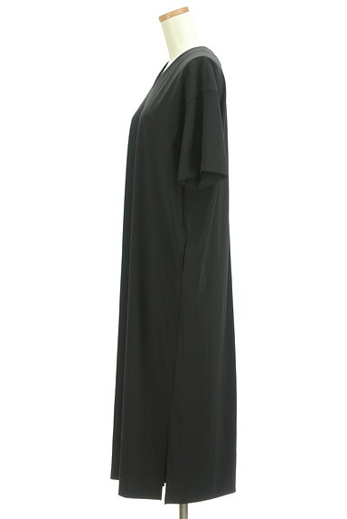 theory luxe（セオリーリュクス）の古着「ストレッチロングワンピース（ワンピース・チュニック）」大画像３へ
