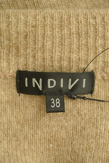 INDIVI（インディヴィ）の古着「ボトルネックカシミヤ混ニットトップス（セーター）」大画像６へ