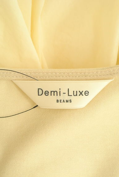 BEAMS Women's（ビームス　ウーマン）の古着「シアーボリューム６分袖カットソー（カットソー・プルオーバー）」大画像６へ