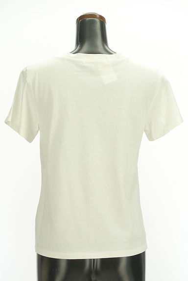 LAISSE PASSE（レッセパッセ）の古着「パール付きロゴプリントTシャツ（Ｔシャツ）」大画像２へ