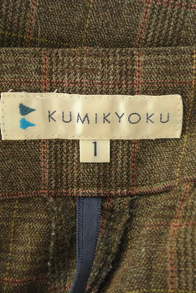 KUMIKYOKU（組曲）の古着「クロップド丈チェックパンツ（パンツ）」大画像６へ