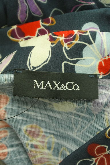 MAX&Co.（マックス＆コー）の古着「花柄ロングワンピース（ワンピース・チュニック）」大画像６へ