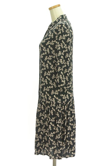 MAX&Co.（マックス＆コー）の古着「花柄シャツワンピース（ワンピース・チュニック）」大画像３へ