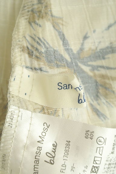 SM2（サマンサモスモス）の古着「ボタニカル柄フレアカットソー（カットソー・プルオーバー）」大画像６へ