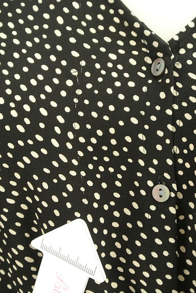 Spick and Span（スピック＆スパン）の古着「変形ドットロングワンピース（ワンピース・チュニック）」大画像５へ