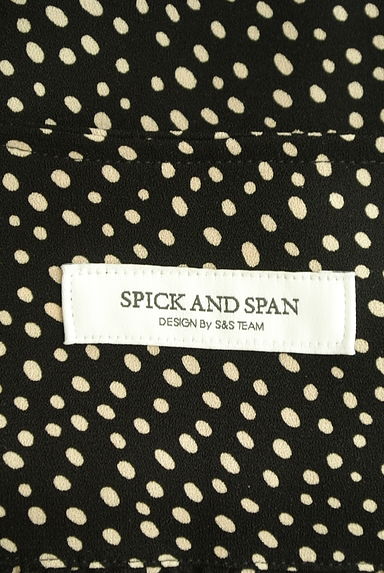 Spick and Span（スピック＆スパン）の古着「変形ドットロングワンピース（ワンピース・チュニック）」大画像６へ