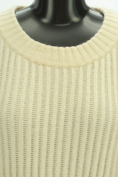 JEANASiS（ジーナシス）の古着「ドロップショルダーニットプルオーバー（セーター）」大画像４へ