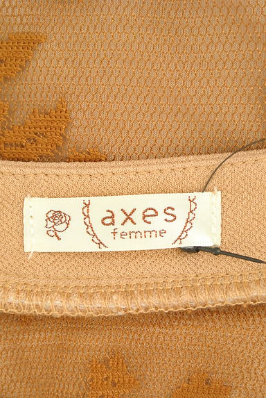 axes femme（アクシーズファム）の古着「シフォンフレアスリーブ切替ブラウス（カットソー・プルオーバー）」大画像６へ