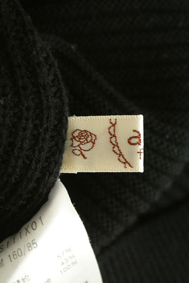 axes femme（アクシーズファム）の古着「立体花刺繍入りチュール８分袖ニット（ニット）」大画像６へ