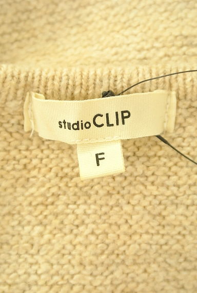 studio CLIP（スタディオクリップ）の古着「ドロップショルダーロングニットカーデ（カーディガン・ボレロ）」大画像６へ