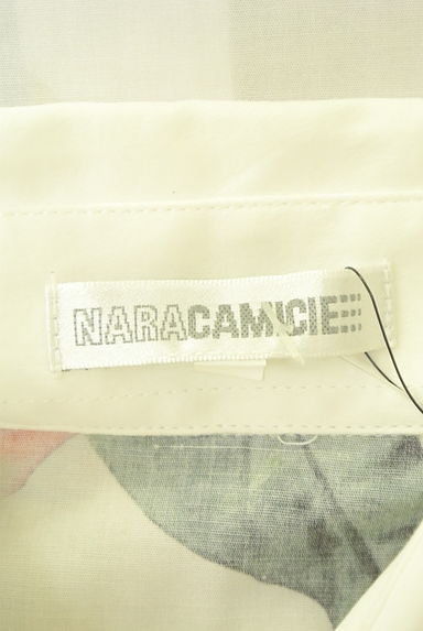 NARA CAMICIE（ナラカミーチェ）の古着「ボタニカル柄ブラウス（ブラウス）」大画像６へ