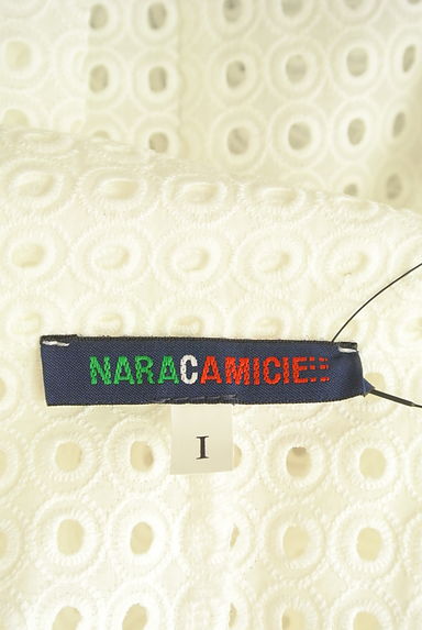 NARA CAMICIE（ナラカミーチェ）の古着「カットワークレースフリルジャケット（ジャケット）」大画像６へ
