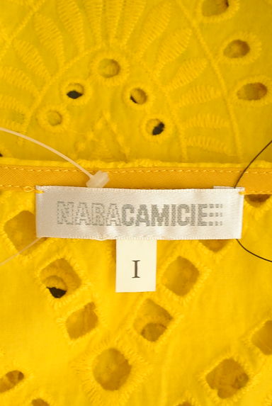 NARA CAMICIE（ナラカミーチェ）の古着「スカラップカットワークレースカットソー（カットソー・プルオーバー）」大画像６へ