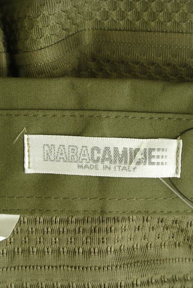 NARA CAMICIE（ナラカミーチェ）の古着「凹凸ボーダースキッパーブラウス（ブラウス）」大画像６へ