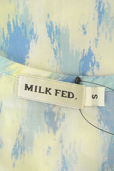 MILKFED.（ミルク フェド）の古着「オーバーシルエットロゴタンクトップ（カットソー・プルオーバー）」大画像６へ