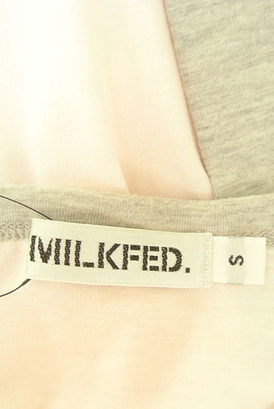 MILKFED.（ミルク フェド）の古着「ロゴプリントラグランTシャツ（Ｔシャツ）」大画像６へ