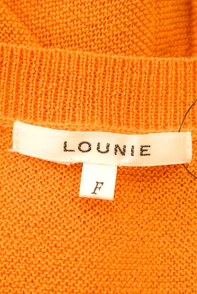 LOUNIE（ルーニィ）の古着「フレンチスリーブVネックニット（ニット）」大画像６へ