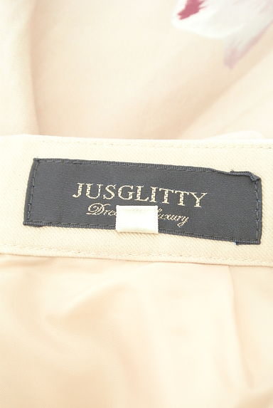 JUSGLITTY（ジャスグリッティー）の古着「花柄ミディスカート（ロングスカート・マキシスカート）」大画像６へ