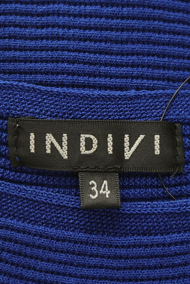 INDIVI（インディヴィ）の古着「ボリューム袖ボートネックニット（ニット）」大画像６へ