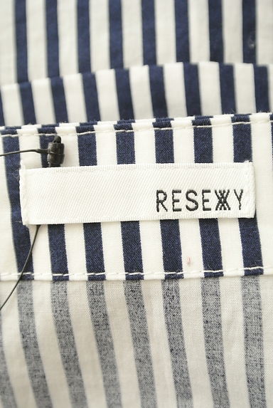 RESEXXY（リゼクシー）の古着「ベルト付きストライプロングブラウス（ブラウス）」大画像６へ
