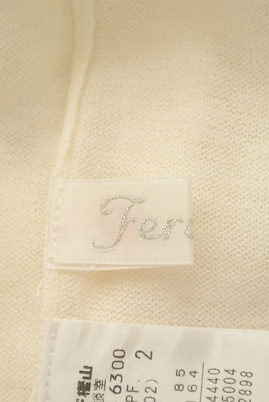 Feroux（フェルゥ）の古着「花刺繍入りカラーニット（ニット）」大画像６へ