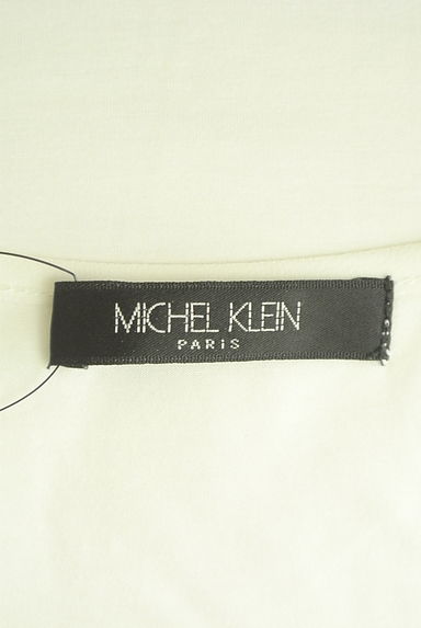 MICHEL KLEIN（ミッシェルクラン）の古着「フロントシフォンカットソー（カットソー・プルオーバー）」大画像６へ