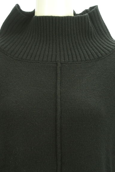 antiqua（アンティカ）の古着「オーバーシルエットハイネック膝下ニットワンピ（ワンピース・チュニック）」大画像４へ