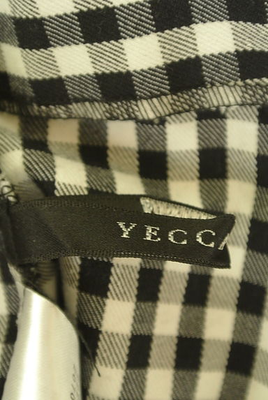 YECCA VECCA（イェッカヴェッカ）の古着「ミモレ丈ギンガムチェック柄スリットスカート（スカート）」大画像６へ