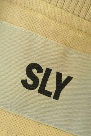 SLY（スライ）の古着「ベルト付きリネン混ブルゾン（ブルゾン・スタジャン）」大画像６へ