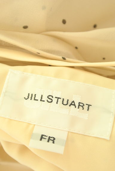 JILL by JILLSTUART（ジルバイジルスチュアート）の古着「ドットシフォンロングワンピース（ワンピース・チュニック）」大画像６へ