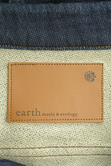 earth music&ecology（アースミュージック＆エコロジー）の古着「コンパクトデニムジャケット（ブルゾン・スタジャン）」大画像６へ