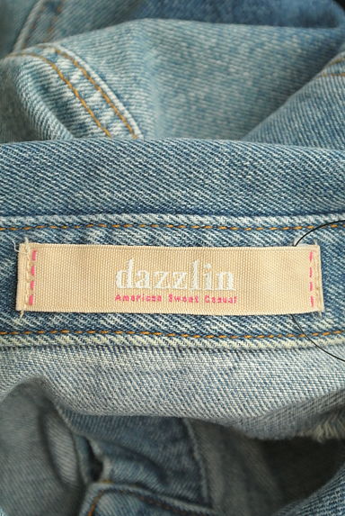dazzlin（ダズリン）の古着「ビッグシルエットダメージデニムジャケット（ブルゾン・スタジャン）」大画像６へ