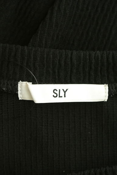 SLY（スライ）の古着「フロントクロスロングワンピース（カットソー・プルオーバー）」大画像６へ