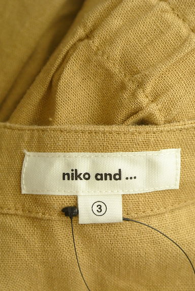niko and...（ニコ アンド）の古着「ウエストゴム８分袖ミモレワンピース（ワンピース・チュニック）」大画像６へ