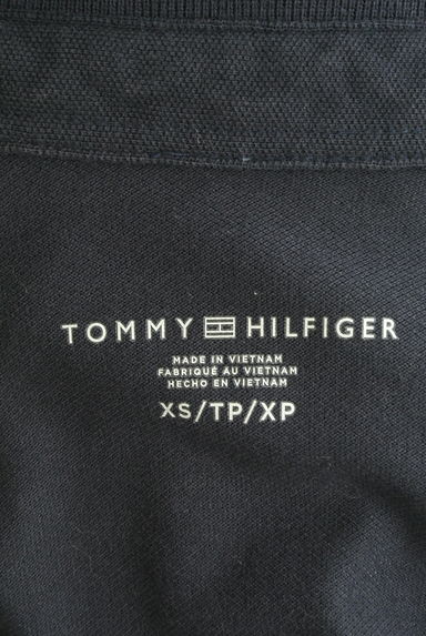 TOMMY HILFIGER（トミーヒルフィガー）の古着「ライン入りVネック膝丈ワンピース（ワンピース・チュニック）」大画像６へ