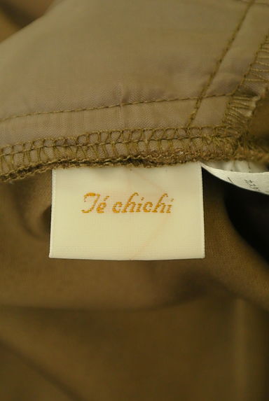 Te chichi（テチチ）の古着「ミモレ丈スウェードワイドパンツ（パンツ）」大画像６へ
