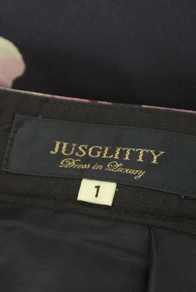 JUSGLITTY（ジャスグリッティー）の古着「花柄ミディスカート（スカート）」大画像６へ