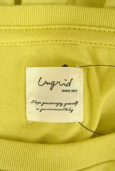 Ungrid（アングリッド）の古着「ピクチャープリントTシャツ（Ｔシャツ）」大画像６へ