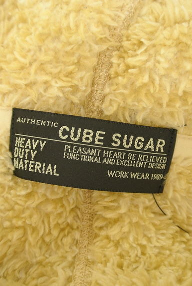 CUBE SUGAR（キューブシュガー）の古着「切替ボアパーカー（スウェット・パーカー）」大画像６へ